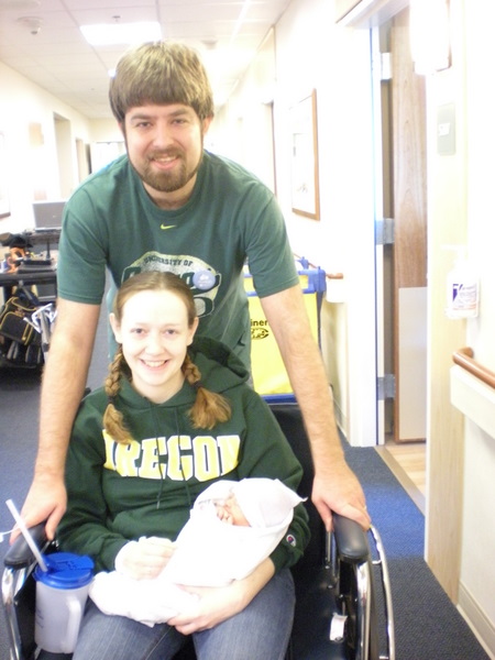 Brook wheels Valerie and Charlie out of the hospital. For good.